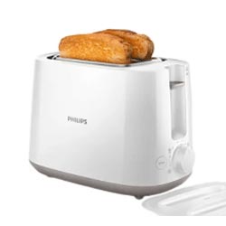 "Philips HD2582/00 2 Slice Crispy Toasted Pop-up Toaster with 8 Settings"