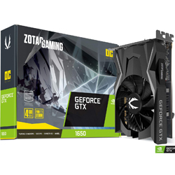"Zotac GeForce GTX 1650 OC Edition 4GB GDDR5 128-bit Gaming Graphics Card"