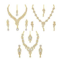 "Combo Of 3 Pieces Sukkhi Gold Plated Traditional/Ethnic Women's Necklace Set"