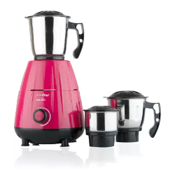 "Dark pink, 3 Jars Greenchef Melon 600 Mixer Grinder  "