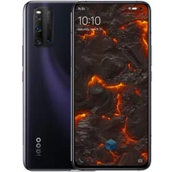 "iQOO 3 128 GB, 8 GB RAM (Tornado Black, 5G)"