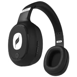 "Black Leaf Ear Bass Bluetooth Headset  (On the Ear)"