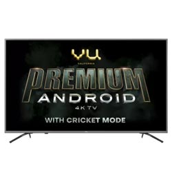 "Vu 50-Inch Ultra HD Quad Core Stunning Design Dolby Audio Premium Android TV"