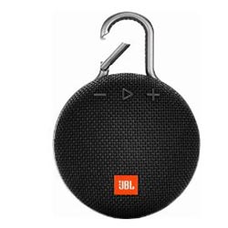 "JBL CLIP 3 Portable Wireless IPX7 Waterproof  Bluetooth Speaker (Black)"