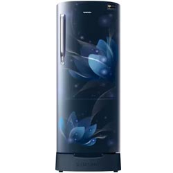 "Samsung 192 Lit Top Mount Single Door Saffron Blue Refrigerator (5 Star)"