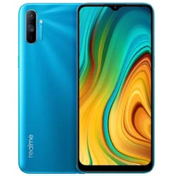 "Realme C3 64 GB, 4 GB RAM (Frozen Blue)"