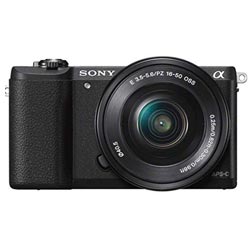"Sony Alpha 24.3MP Digital SLR Camera with 16-50mm Lens, Resolution 4000 Pixels "