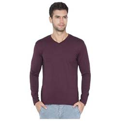 "Jockey Wine Tasting Straight Fit V-Neck Long Sleeve T-Shirt"