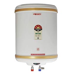 "Power Pye Electronics Stainless Steel 15 L High Efficiency Incoloy Water Heater Geyser (Ivory)"