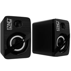 "Zinq Technologies Beast Portable Laptop/Desktop USB Powered Multi-Media Speaker"