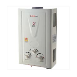 "Longway 7 Liter Gas Water Geyser White"
