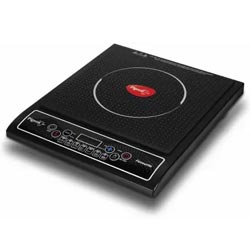 "Pigeon LED Display Push Button Crystal Induction Cooktop"
