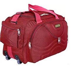 "Nice Line Lightweight Waterproof Luggage Travel Duffel Bag with Roller wheels "