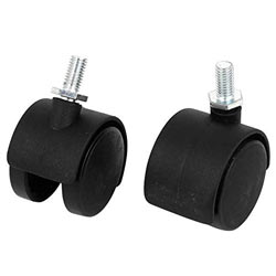 "Amarks Furniture High Quality Adjustable Caster Wheel (Pack Of 2)"