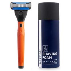 "Gear 5 Base Camp Shaving Foam with Razor"