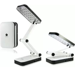 "Gade White 27 cm Led Foldable Table Lamp "