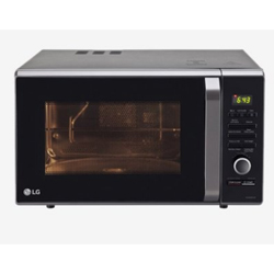 " Black LG MJ2886BFUM 28L Convection Microwave Oven"