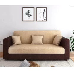"Perfect Homes Bergen Contemporary & Modern Fabric 3 Seater Sofa"