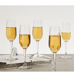 " Ocean Lexington Flute Champagne Glasses-Set Of 6 Pcs Capacity 185 ml"