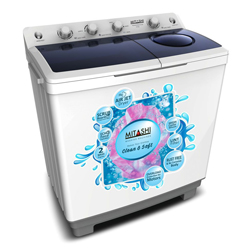 "9.8 Kg Semi Automatic Top Load Washing Machine (Mitashi)"
