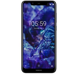 "Nokia 5.1 Plus Black, 32 GB, 8MP Front Camera Smartphone"