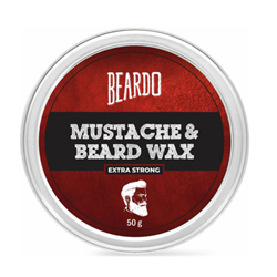 "Beardo Beard & Mustache Extra Strong Wax"